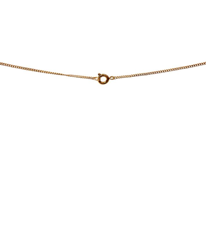 Chanel White Star CC Gold Necklace