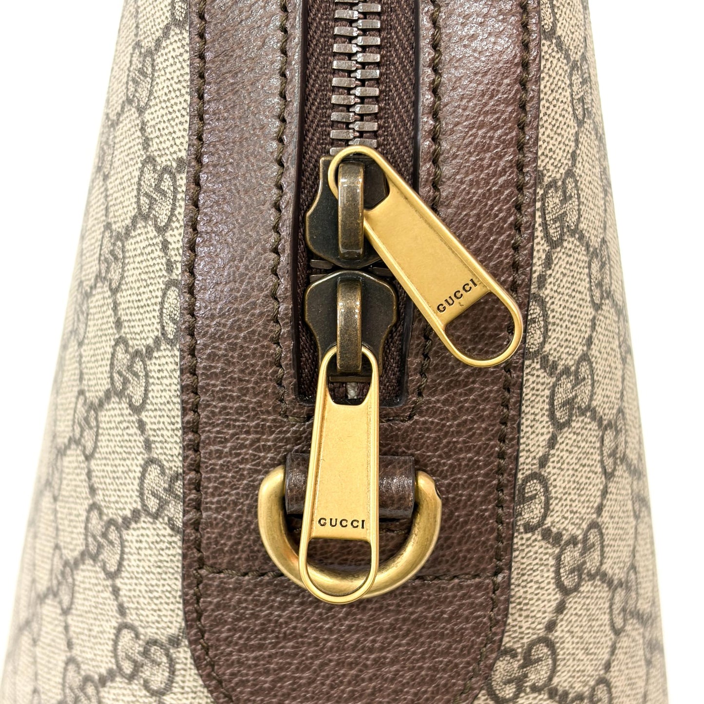 Gucci Ophidia GG Medium Tote Bag Brown