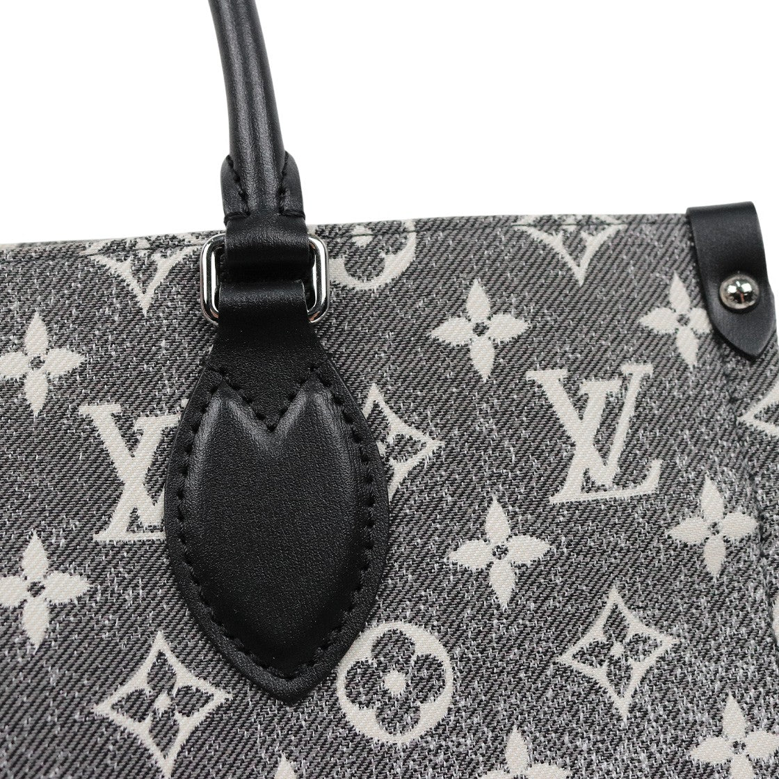 Louis Vuitton Denim On the Go Shoulder Bag MM