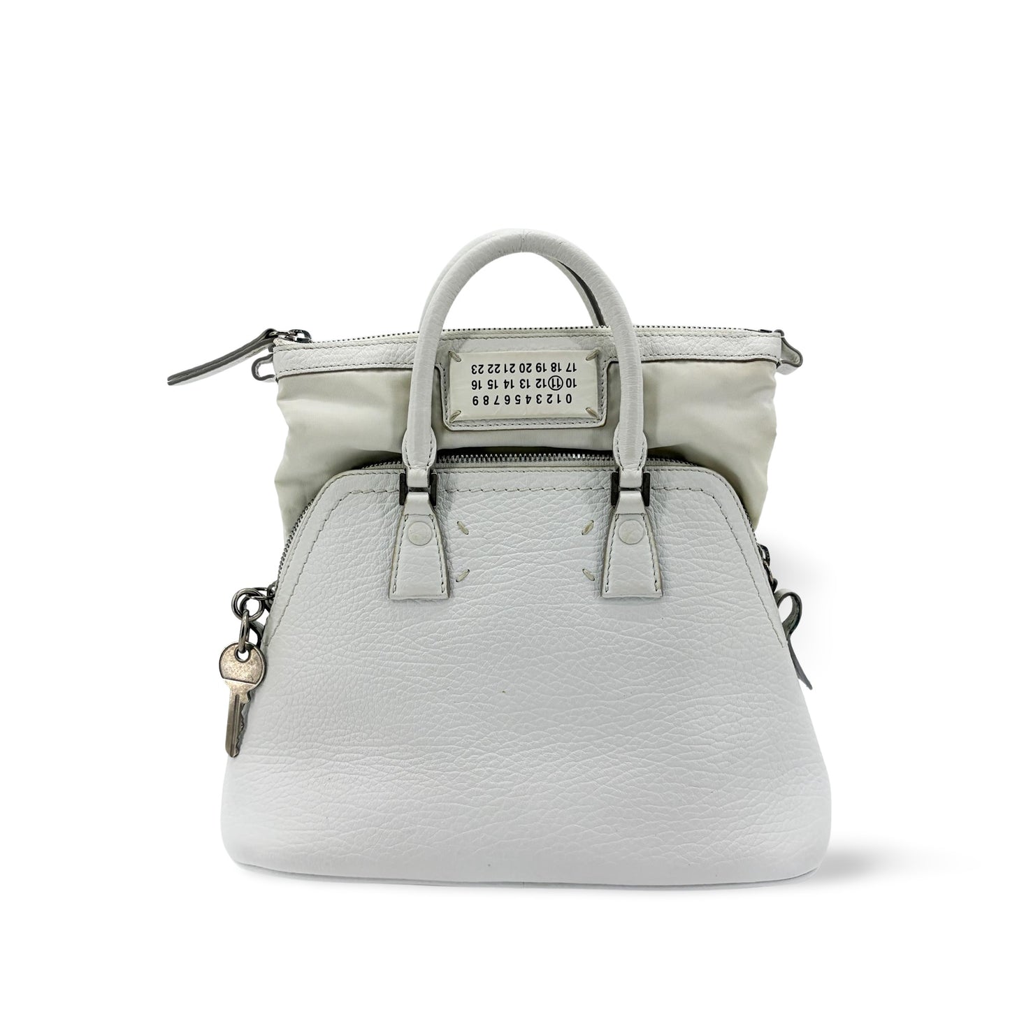 Maison Margiela 5AC Mini Tote Bag White