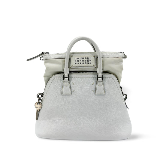Maison Margiela 5AC Mini Tote Bag White