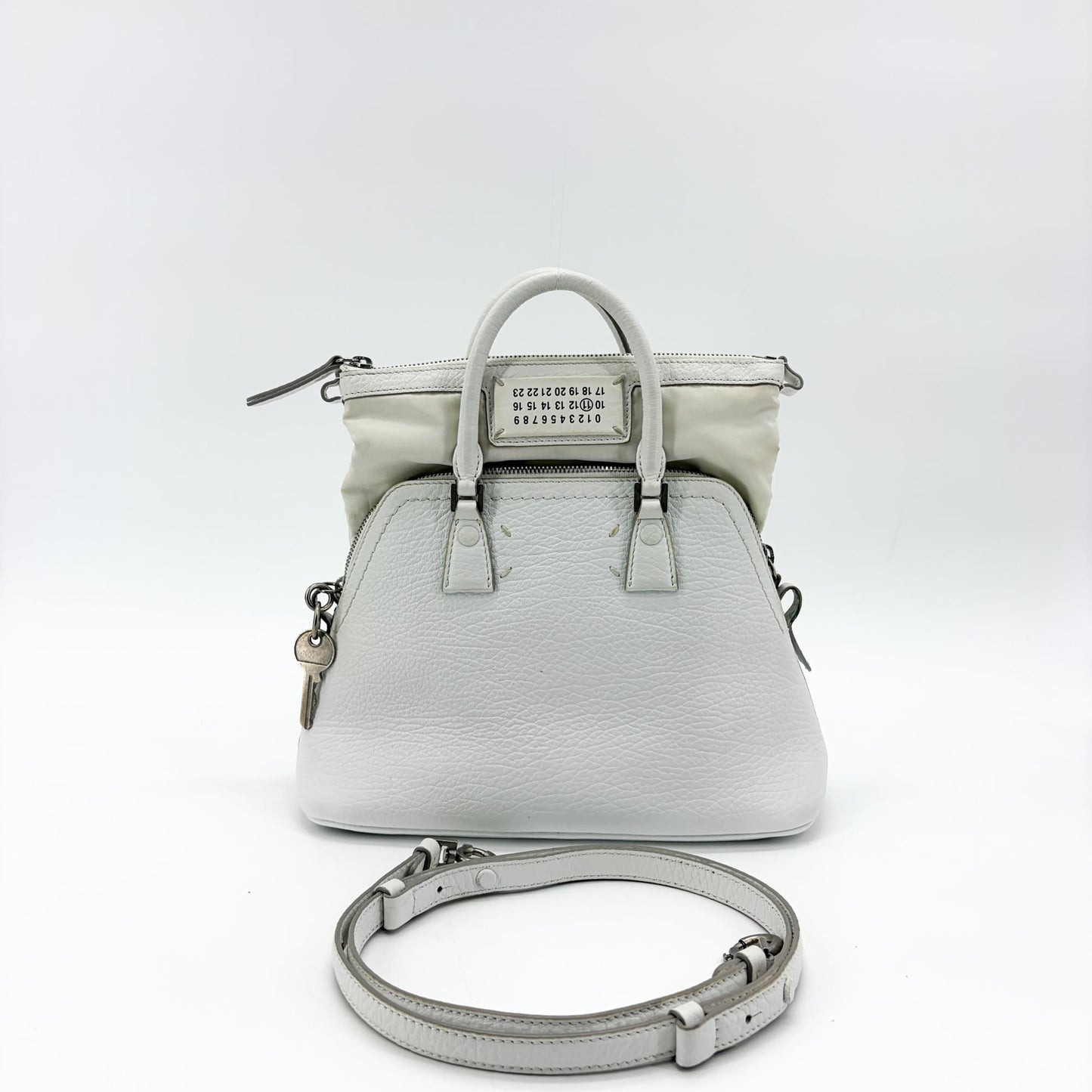Maison Margiela 5AC Mini Tote Bag White