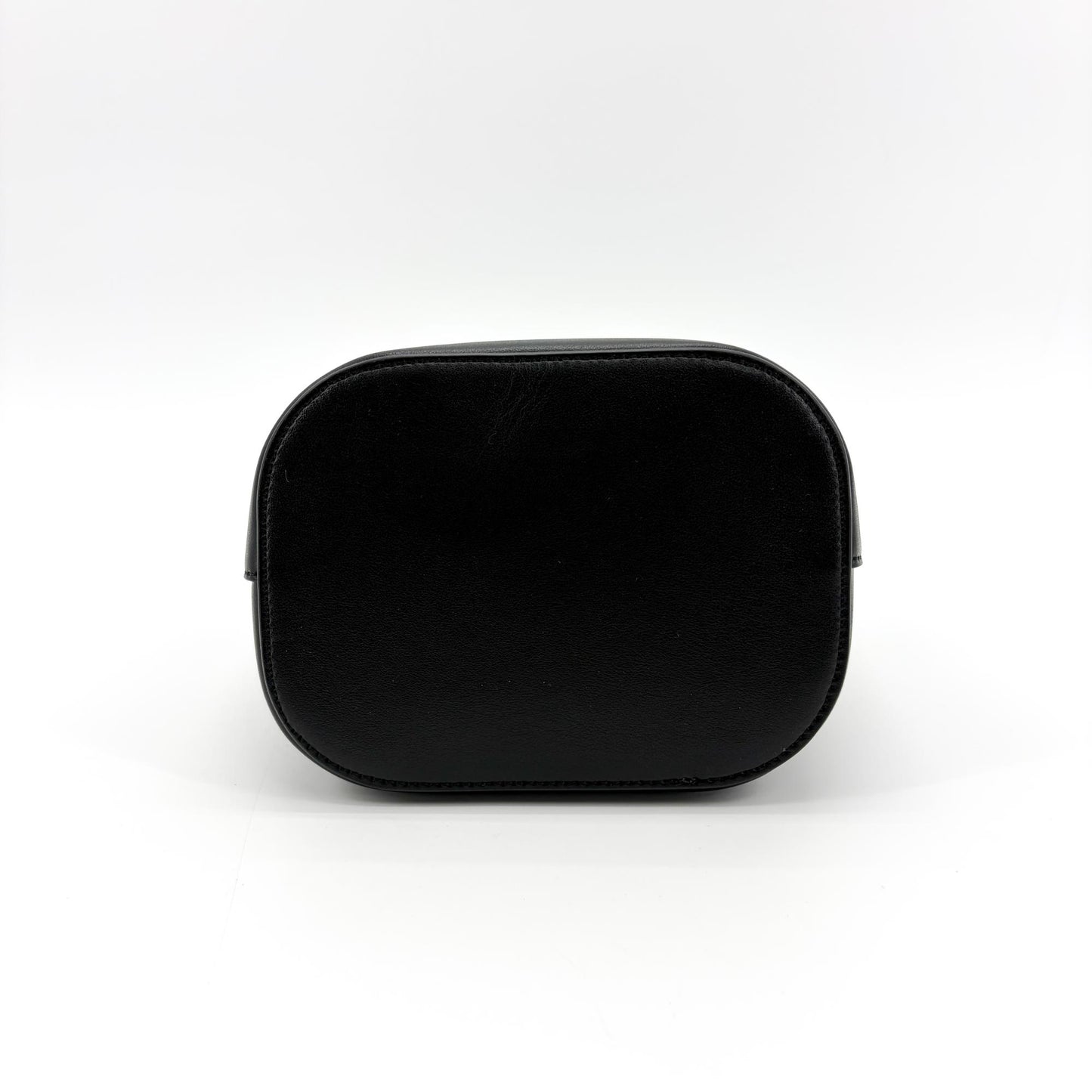 Celine Small Bucket Trionp Shiny Calfskin Black