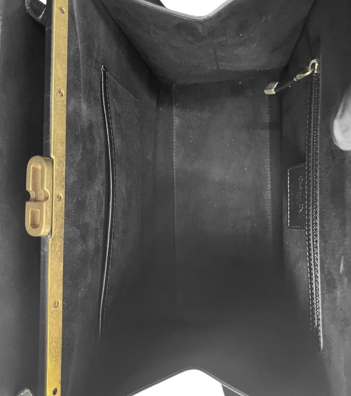 Dior Black Leather 2-Way Bag