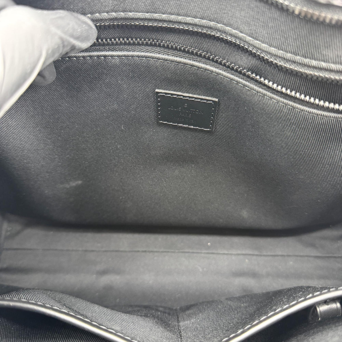 Louis Vuitton Monogram Eclipse Explorer Brief Black