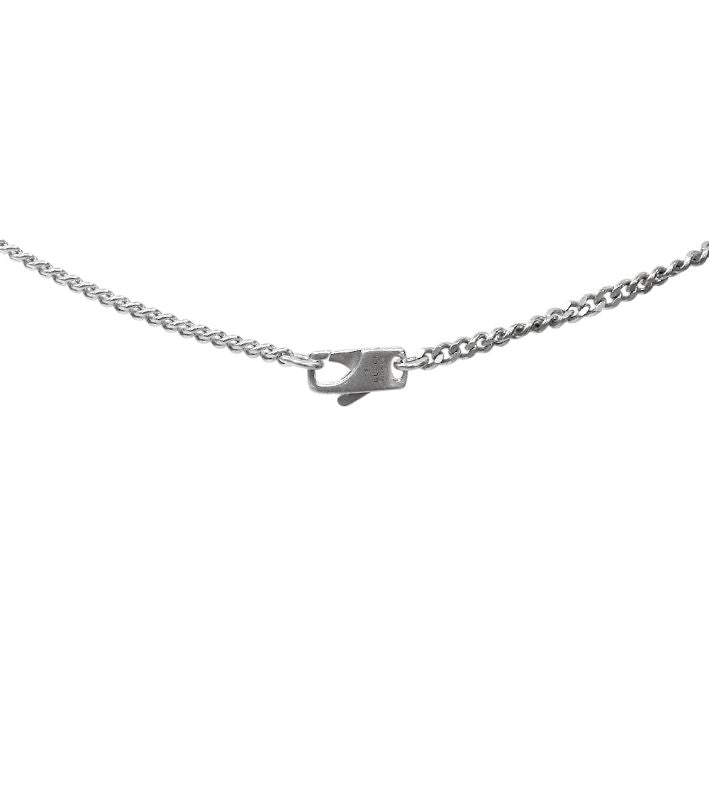 Gucci Round Interlocking G Silver Necklace
