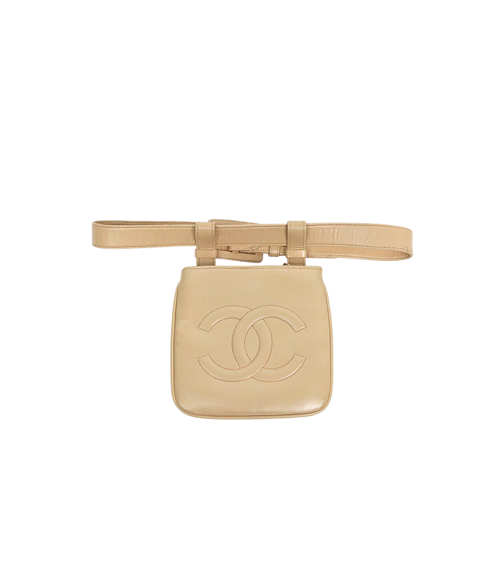 Chanel Beige CC Belt Bag
