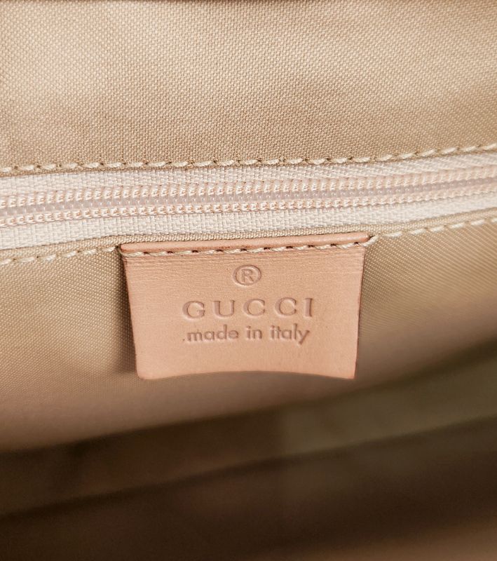 Gucci Lime GG Canvas Jackie Bag