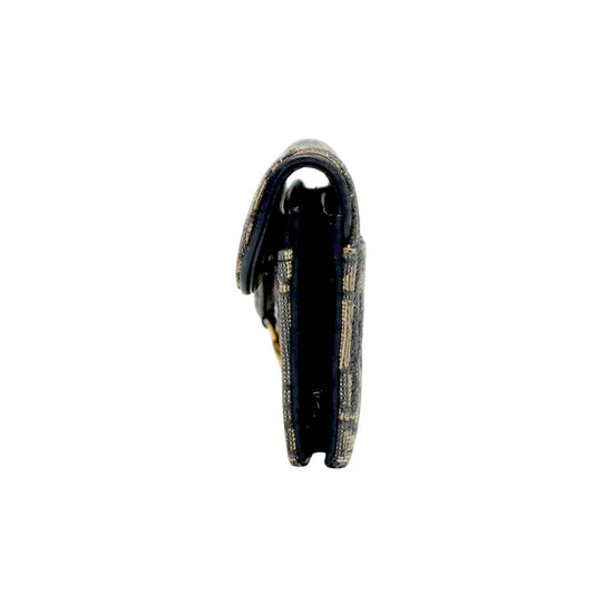 Dior Oblique Saddle Card Wallet