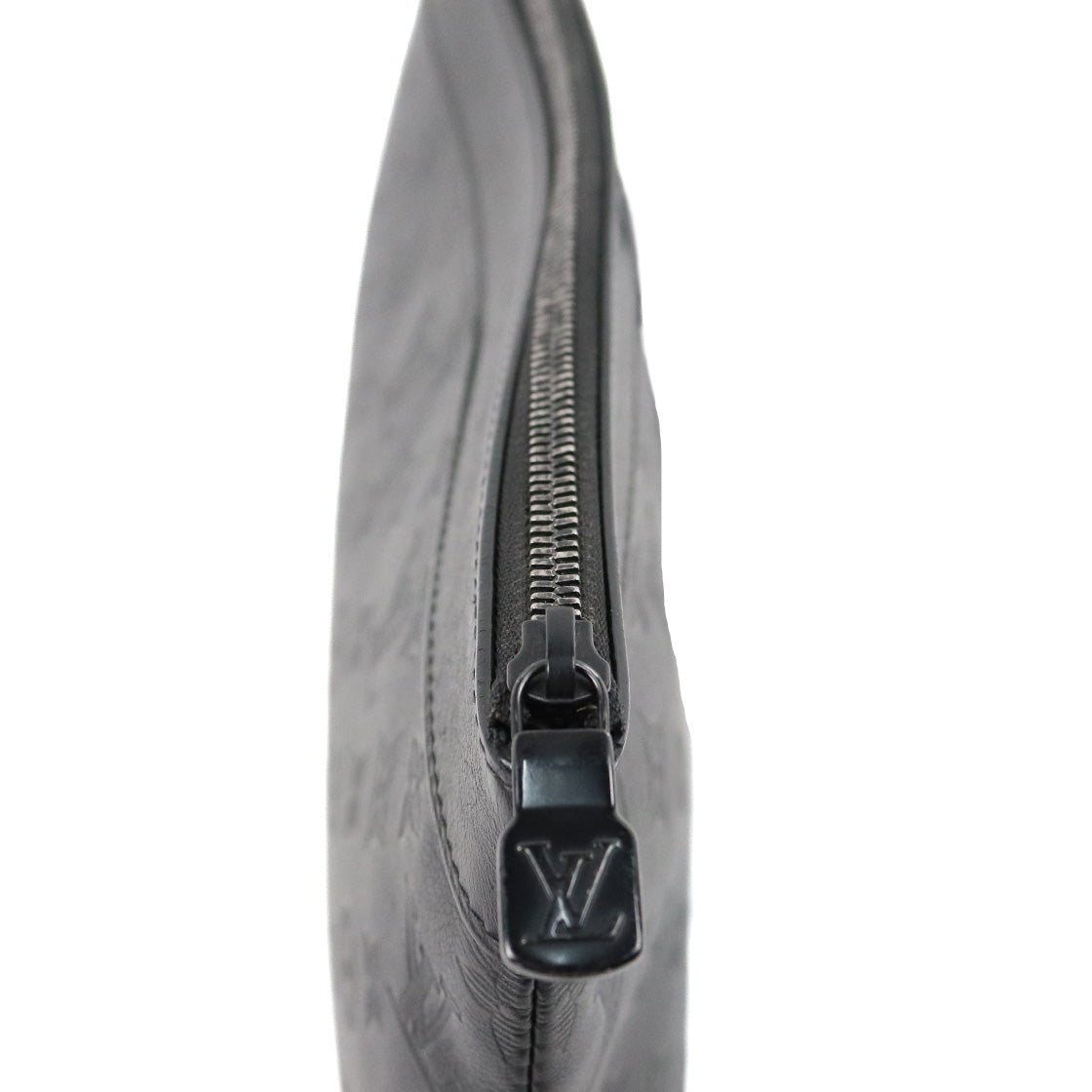 Louis Vuitton Black Shadow Pochette Clutch