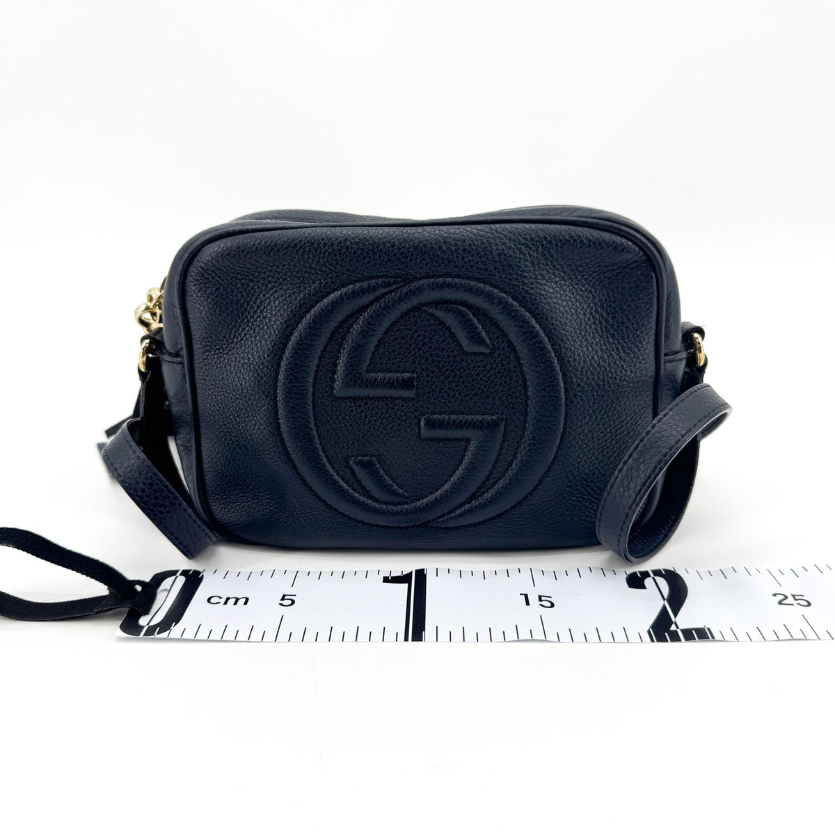 Gucci Soho Disco Crossbody Bag Navy