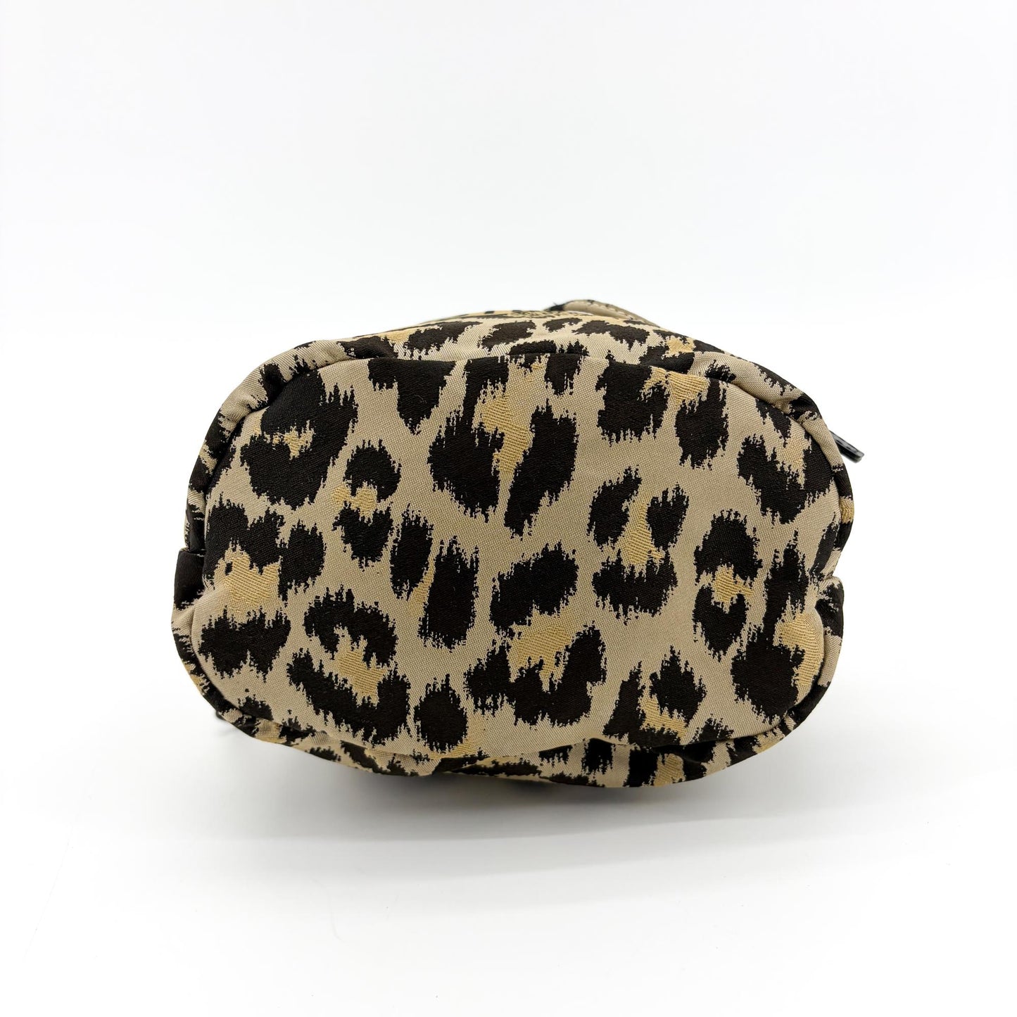 Dior Travel Mizza Drawstring Pouch Beige Multicolor