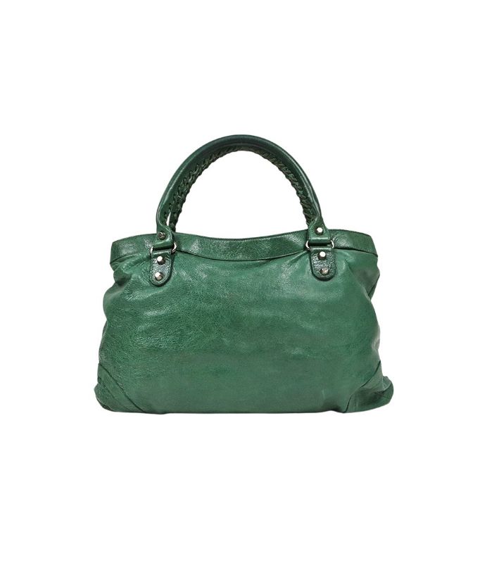 Balenciaga Green Motorbag