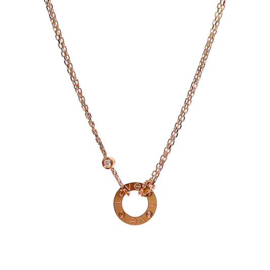 Cartier Diamond Love Necklace