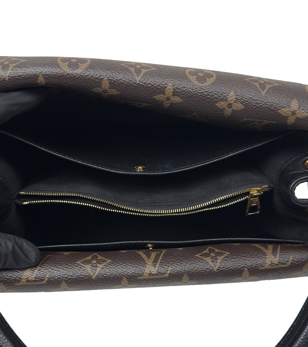 Louis Vuitton Monogram Double V-Flap Shoulder Bag