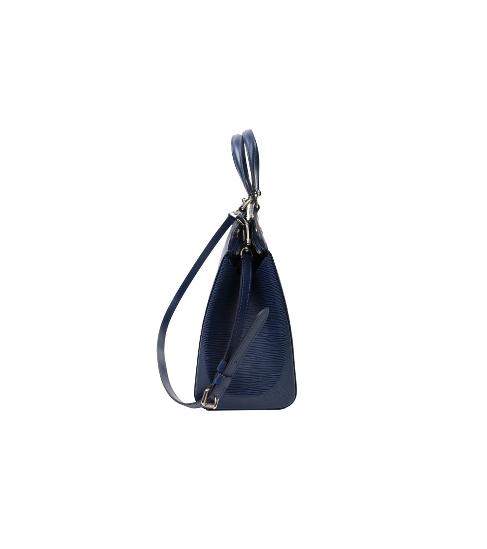 Louis Vuitton Navy Epi Brea Tote
