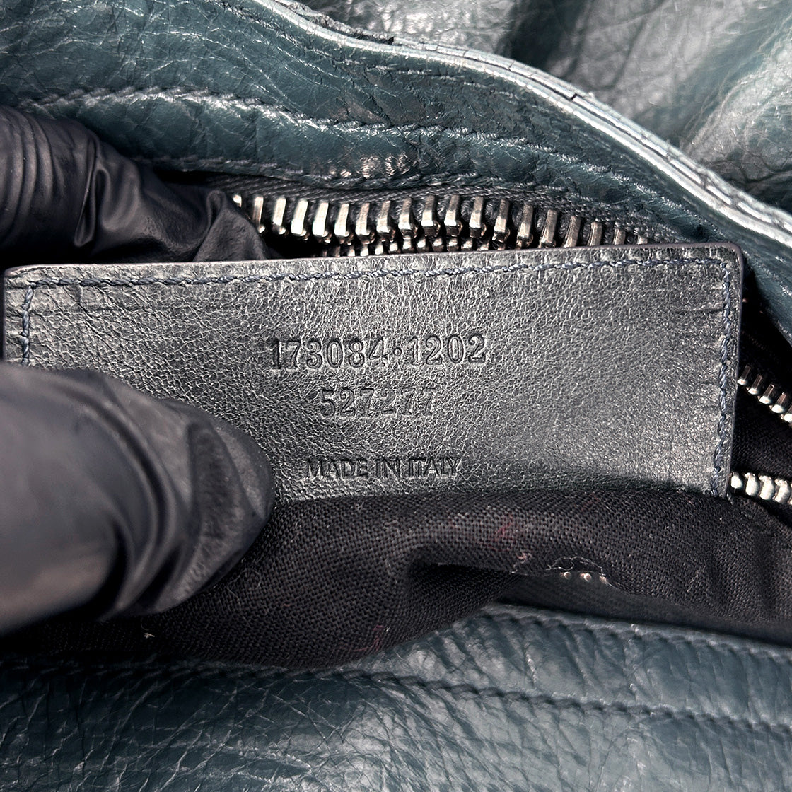 Balenciaga Dark Gray Giant Motor Bag