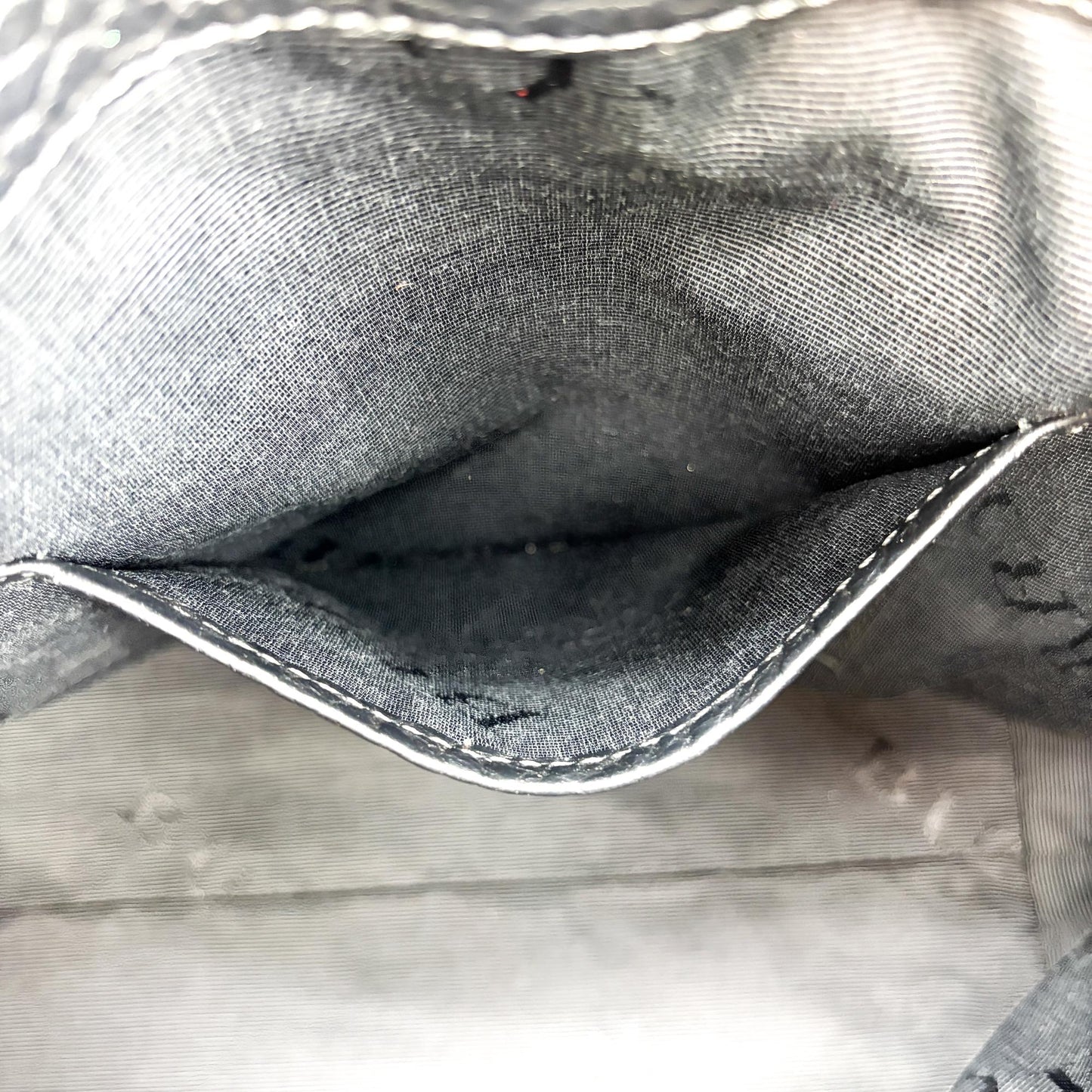 Burberry Check Embossed Leather Orchard Bag Black