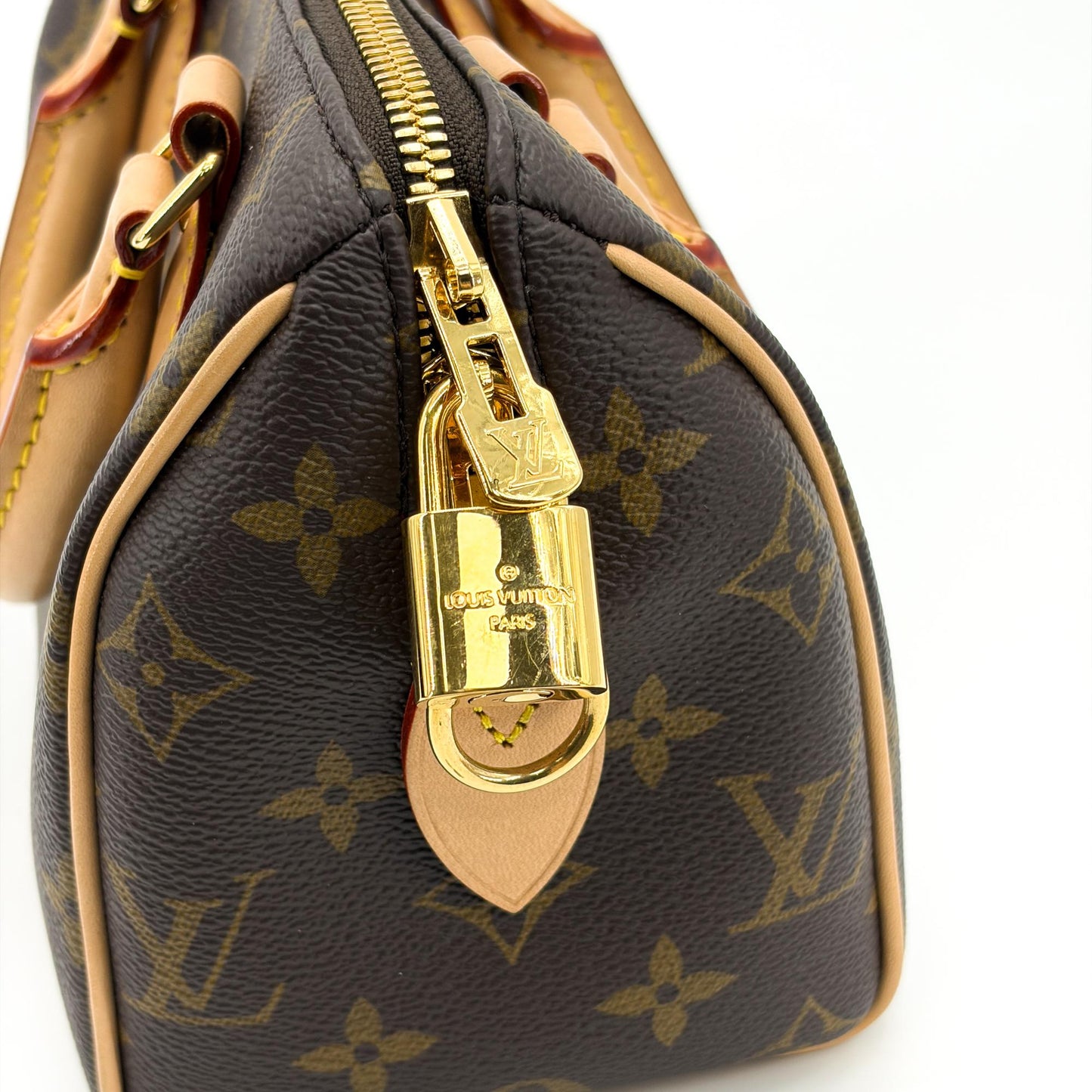 Louis Vuitton Nano Speedy Monogram Brown