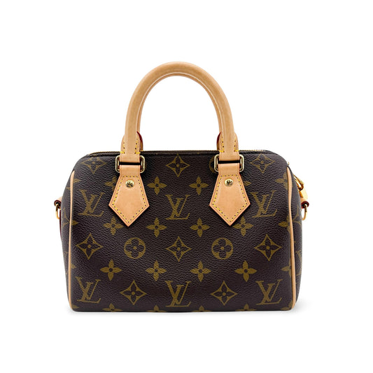 Louis Vuitton Nano Speedy Monogram Brown