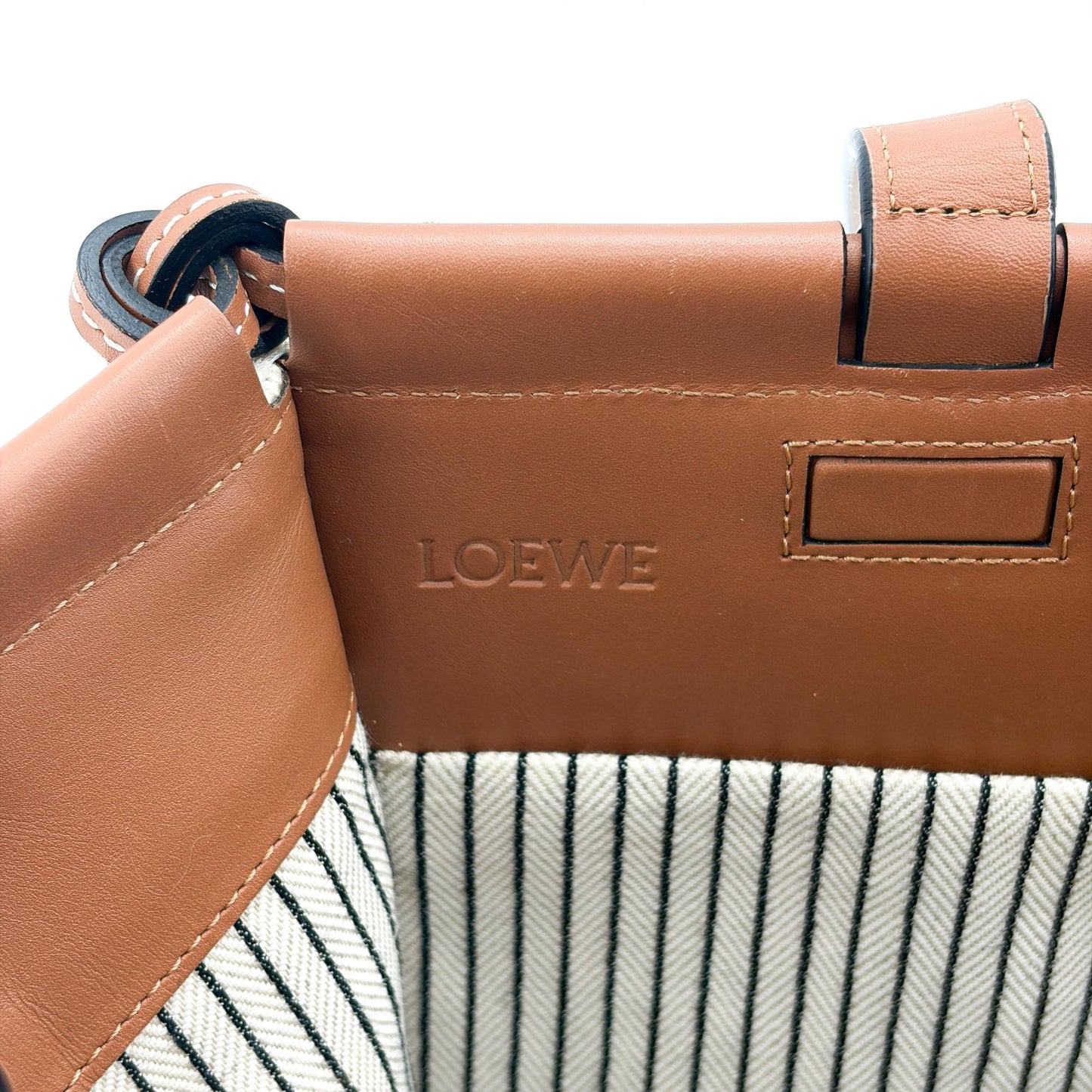 Loewe Small Cushion Tote Bag Ecru Tan