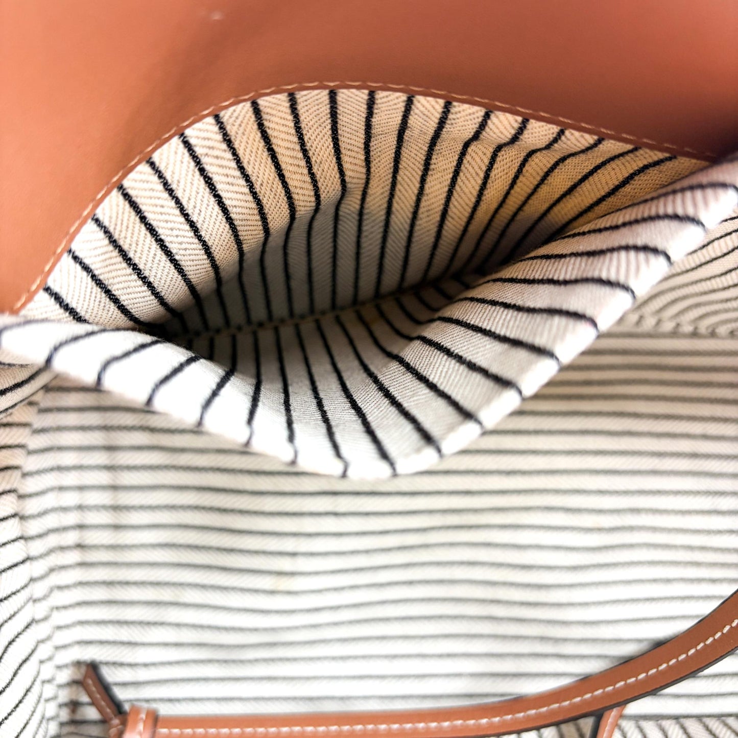 Loewe Small Cushion Tote Bag Ecru Tan