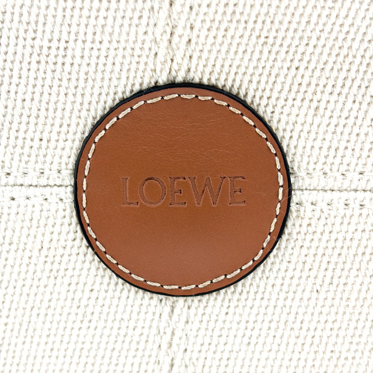 Loewe Small Cushion Tote Bag Ecru Tan
