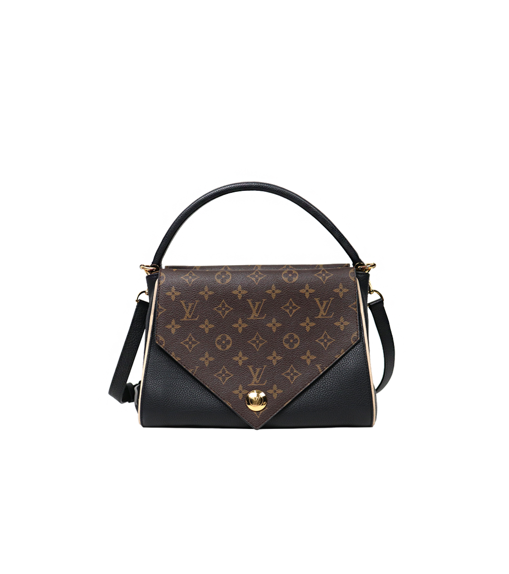 Louis Vuitton Monogram Double V-Flap Shoulder Bag