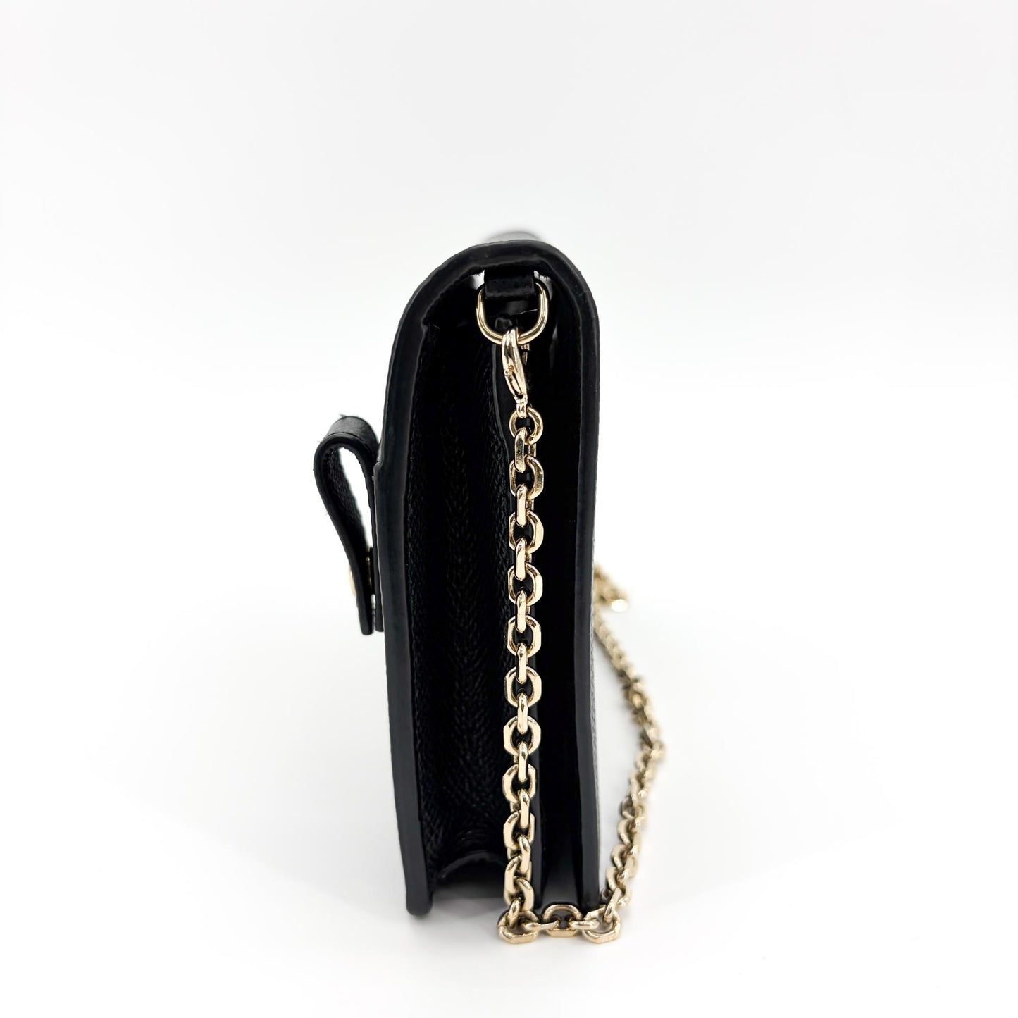 Dior 30 Montaigne 2-in-1 Pouch Black Grain Calfskin