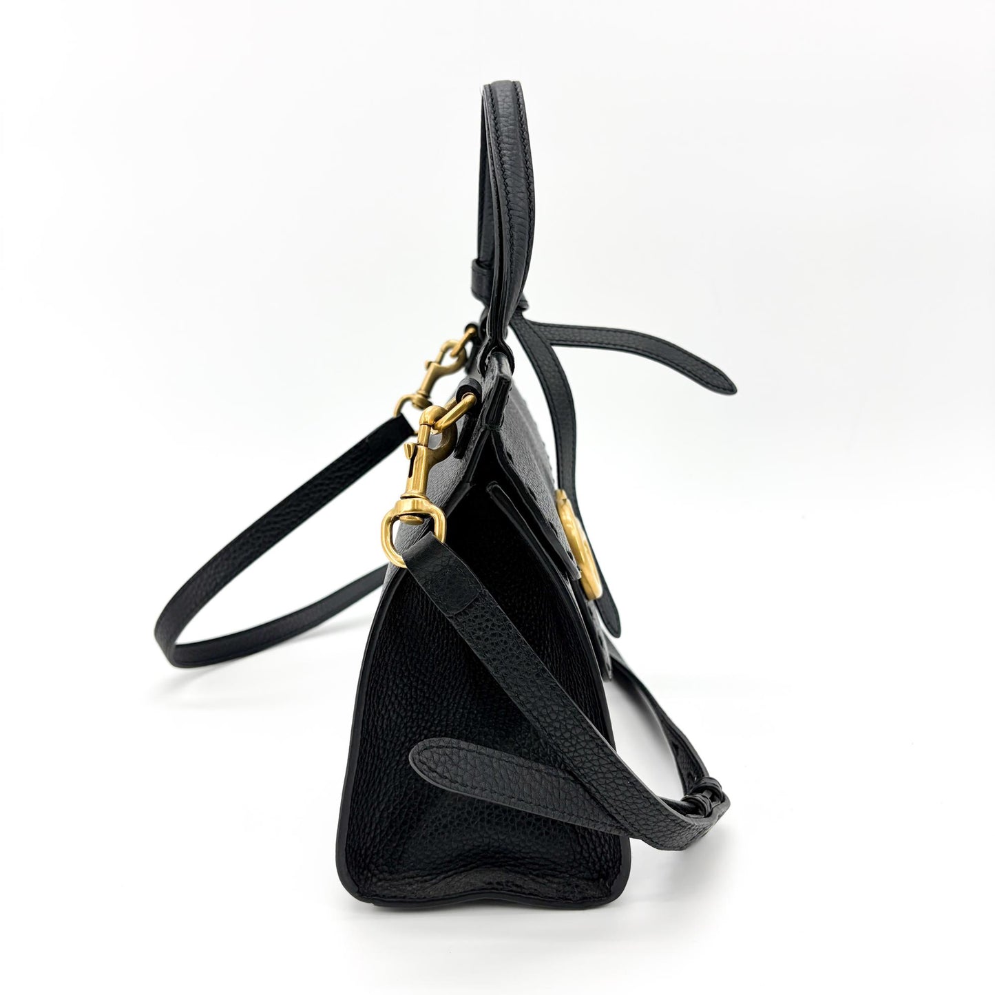 Gucci GG Marmont Small Top Handle Bag Black