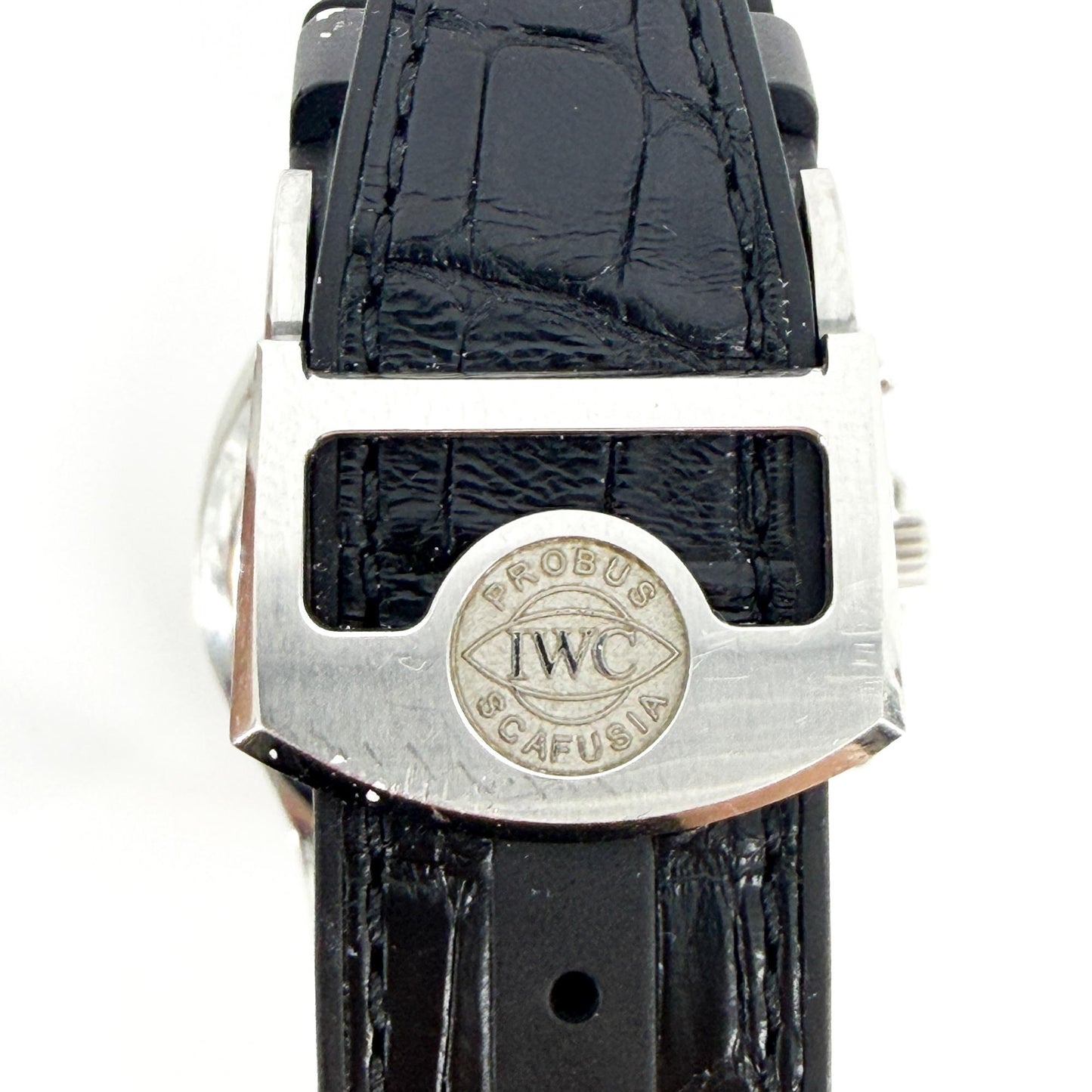IWC Portugieser Yacht Club Chronograph Ardoise Black Alligator