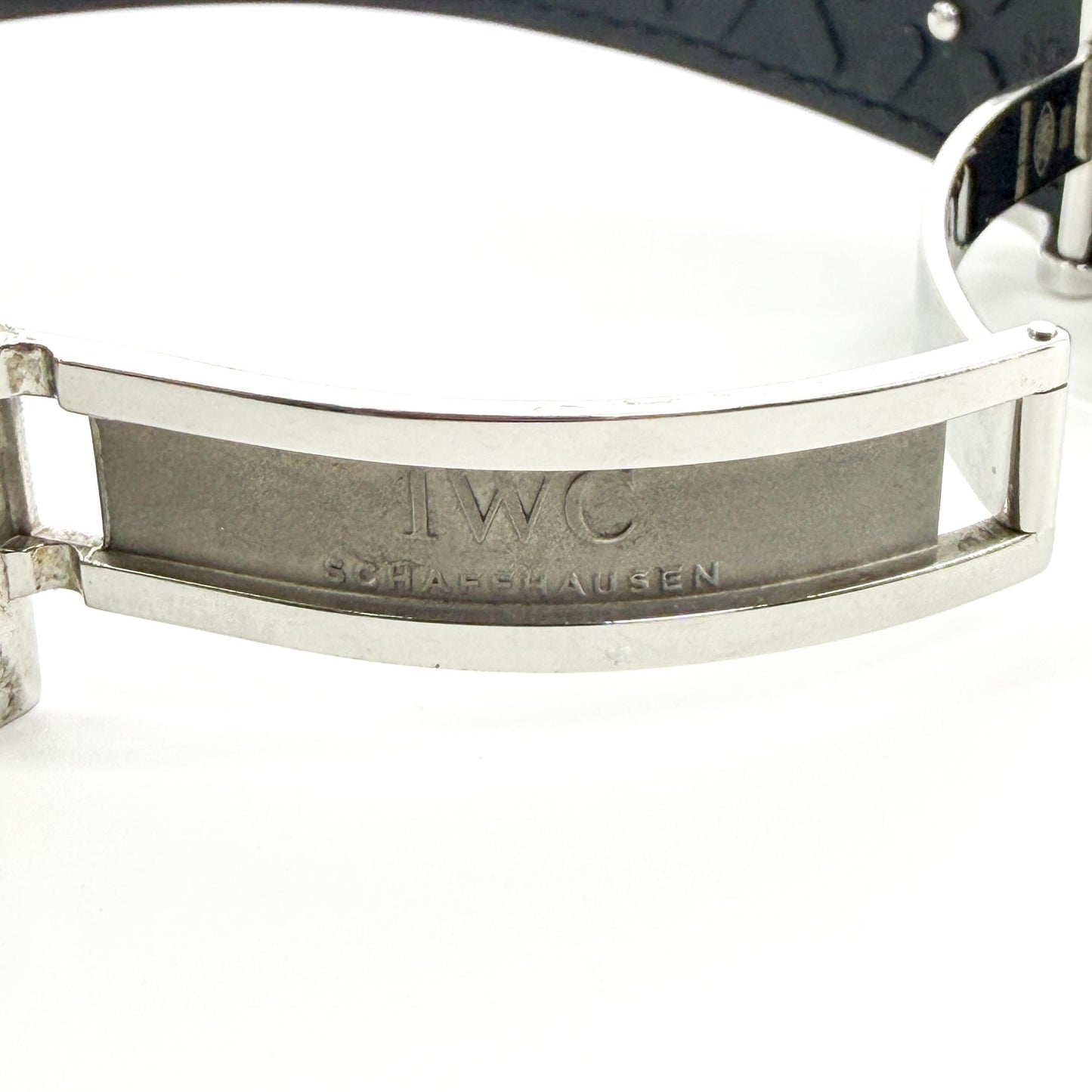 IWC Portugieser Yacht Club Chronograph Ardoise Black Alligator