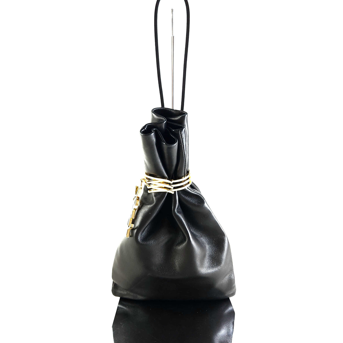Evening Pouch Lambskin Black 748587