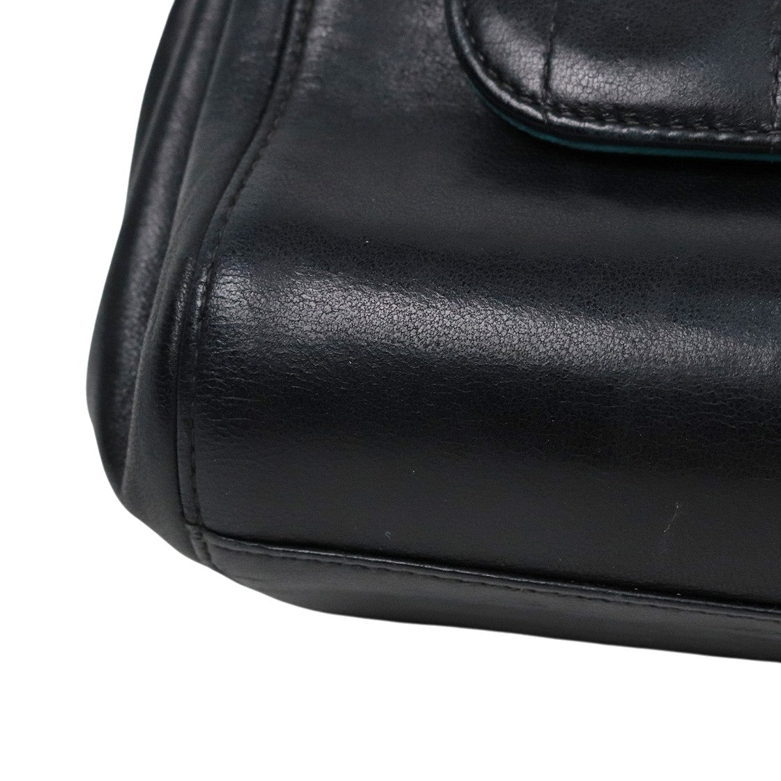 Chanel Black 2.55 Chocolate Bar Shoulder Bag