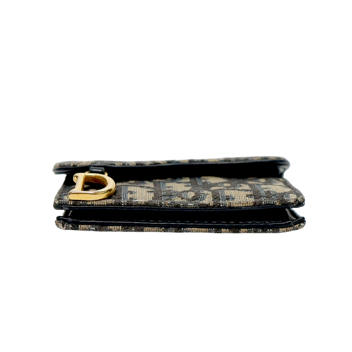 Dior Oblique Saddle Card Wallet