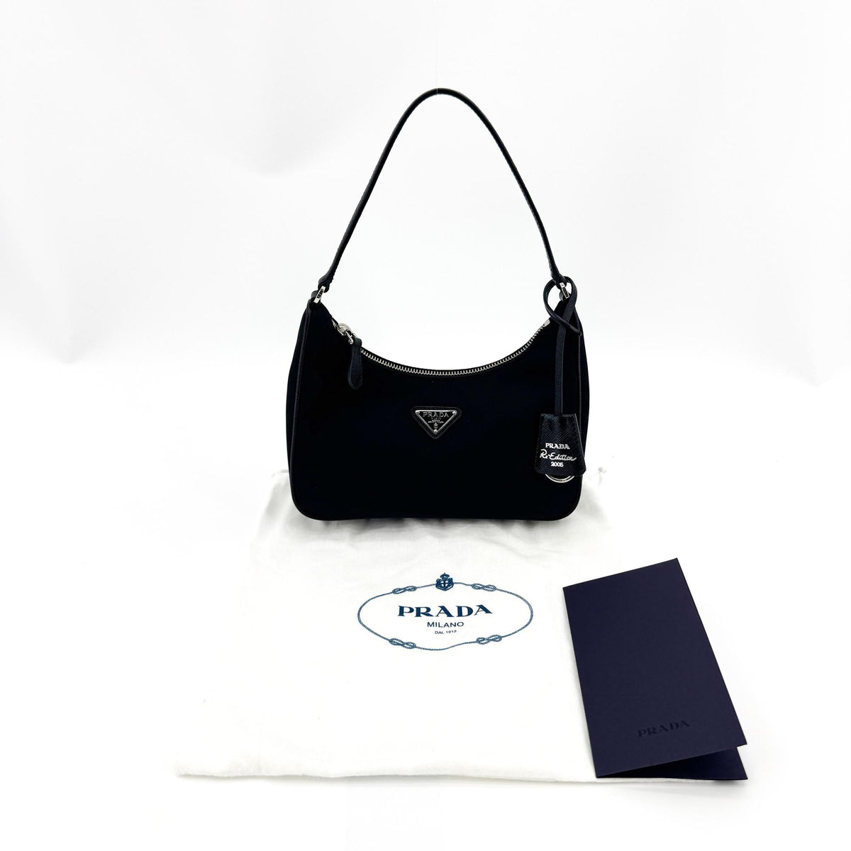 Prada Re-Edition 2005 Re-Ylon Mini Bag Black
