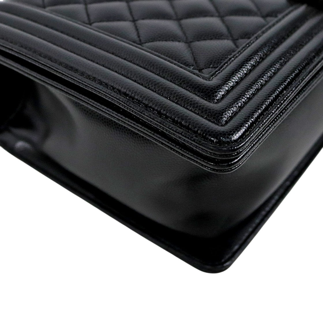 Chanel Black Large Caviar Boy Bag