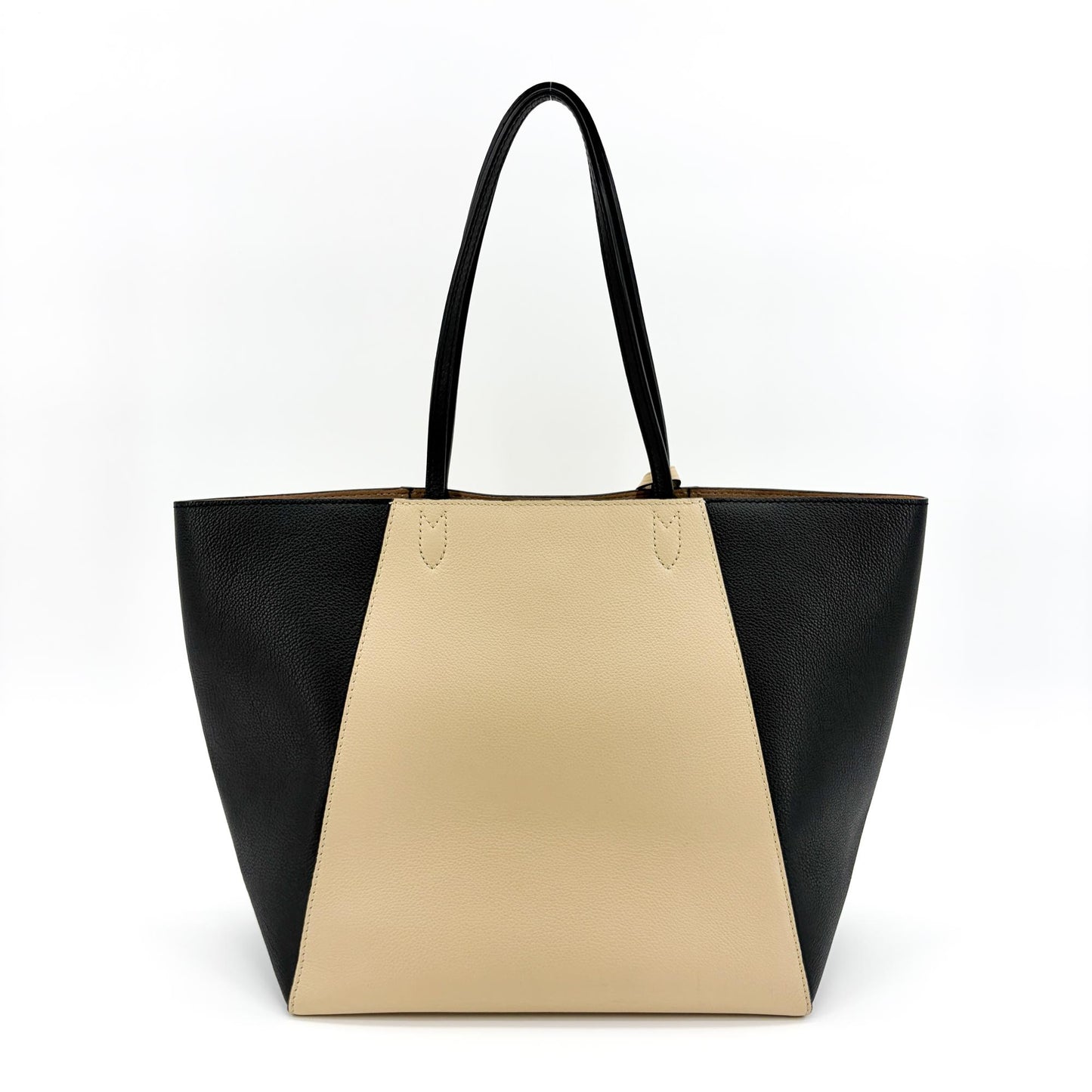 Louis Vuitton Lockme Shopper Black Beige