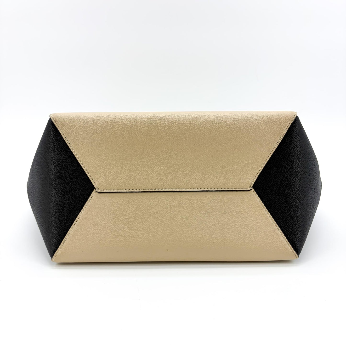 Louis Vuitton Lockme Shopper Black Beige