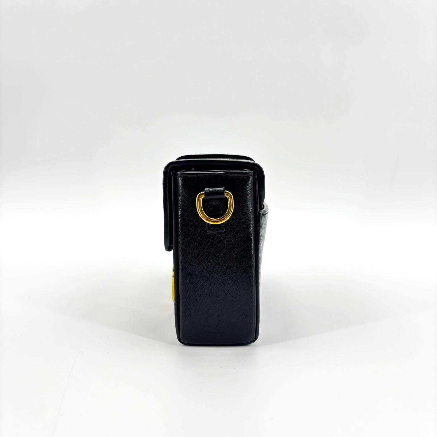Dior 30 Montaigne Box Bag Black with Gold Hardware