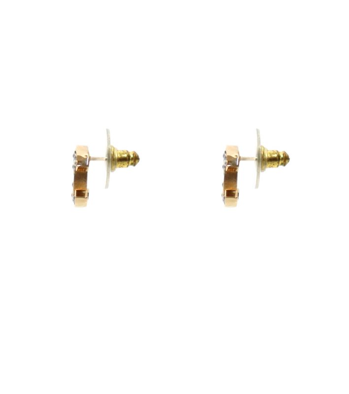 Chanel Pearl Crystal CC Earrings