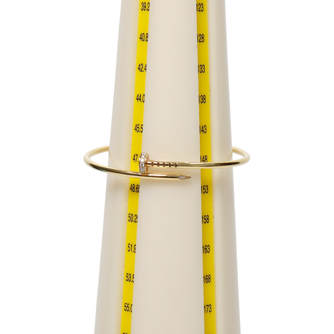 Cartier Small 18K Gold Diamond Just Anclu Bracelet