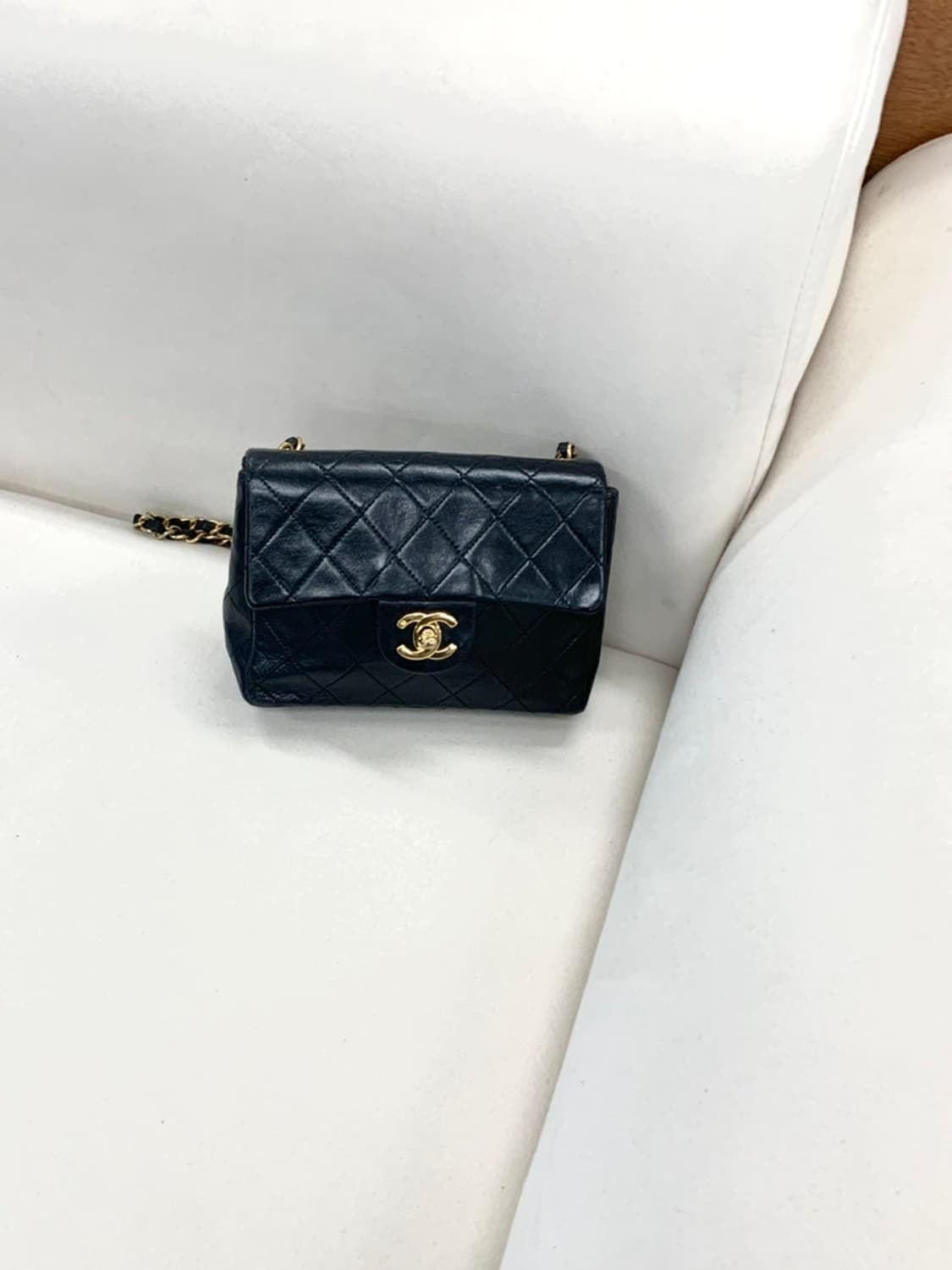 Chanel Vintage Petite Sac Crossbody Bag