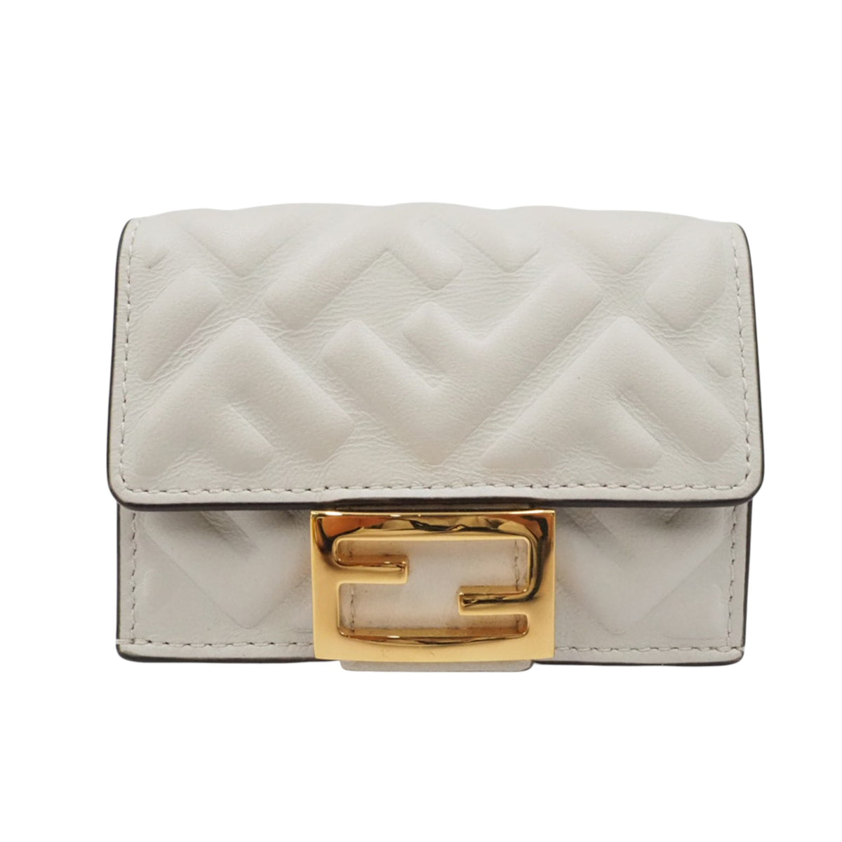 Fendi 8M0395 Trifold Micro Wallet