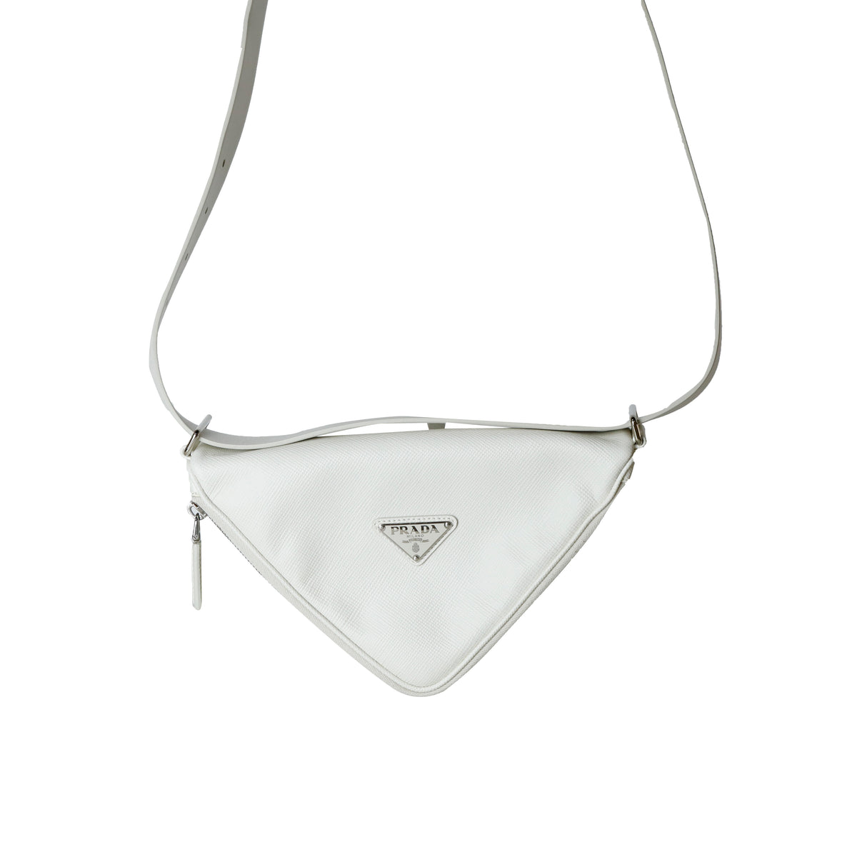 Saffiano Triangle Belt Bag 2VL039