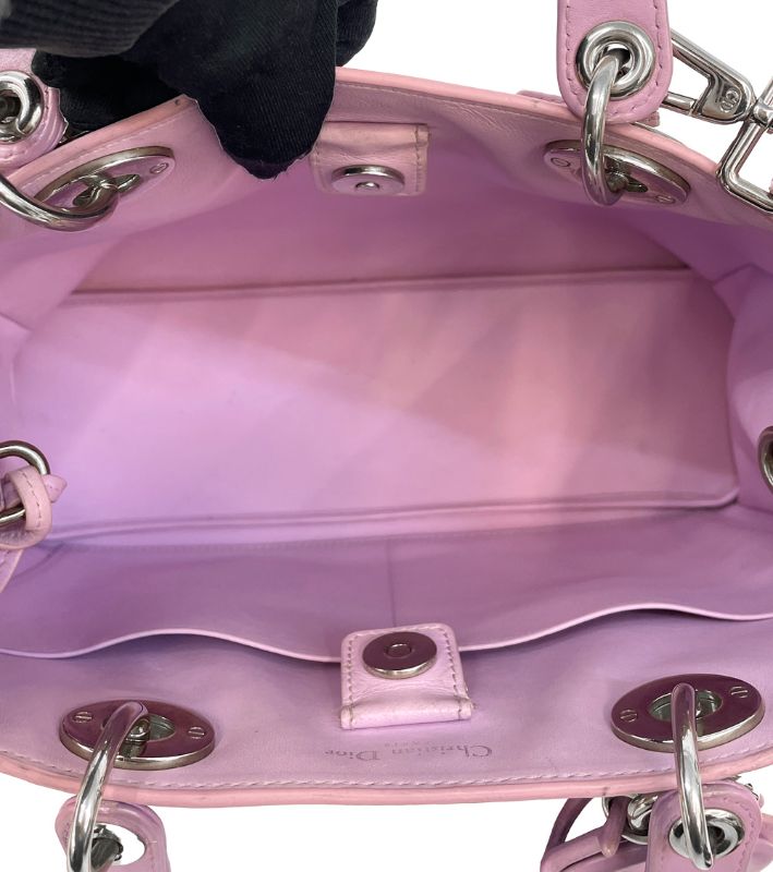 Dior Purple Black Tote