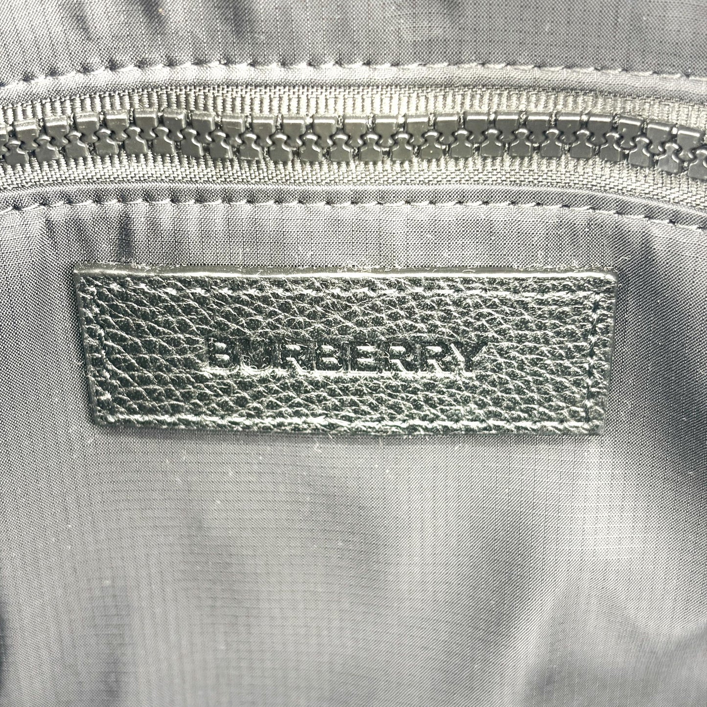 Burberry Vintage Check Leather Medium Backpack Archive Beige Black
