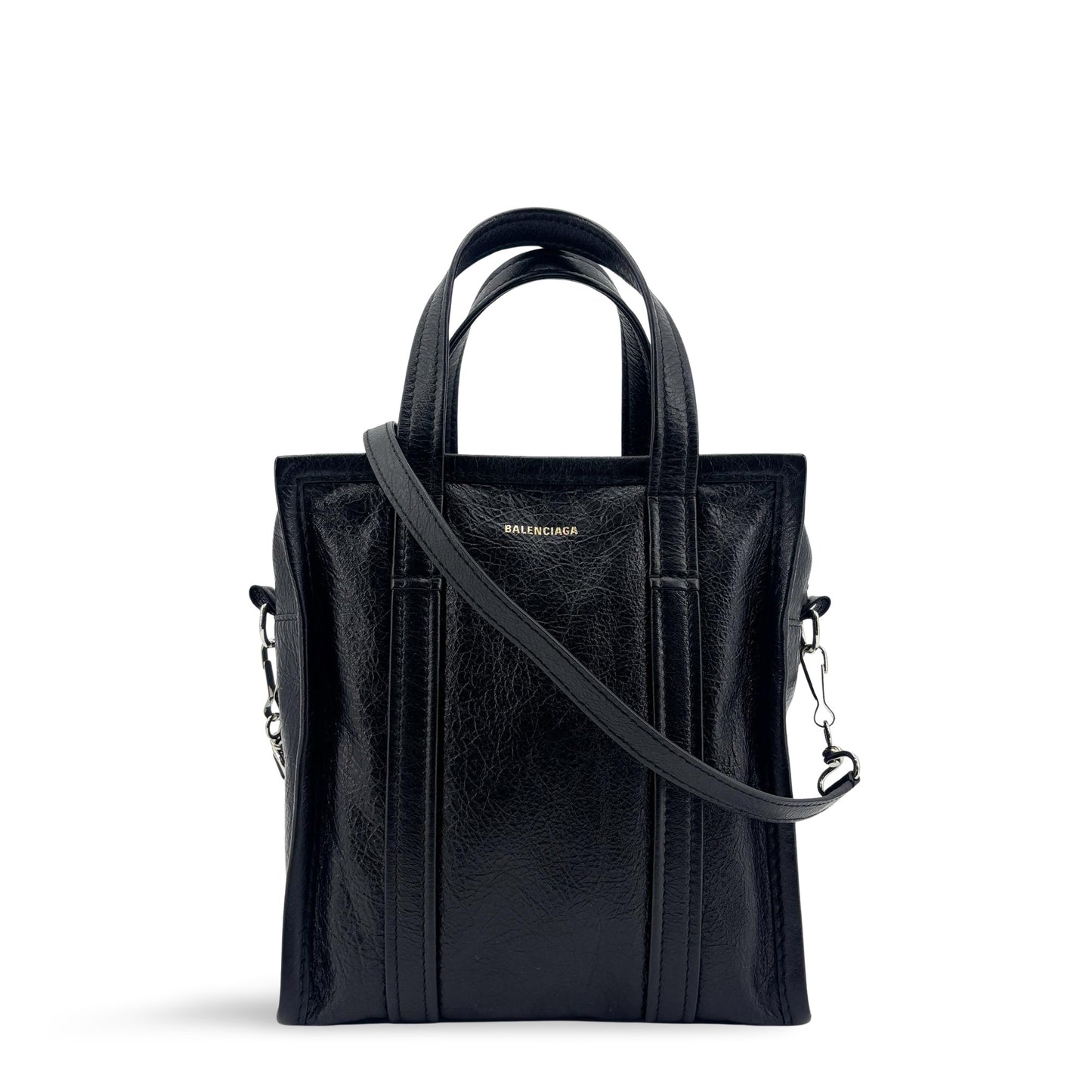 Balenciaga Bazaar Shopper XXS Tote Bag Black