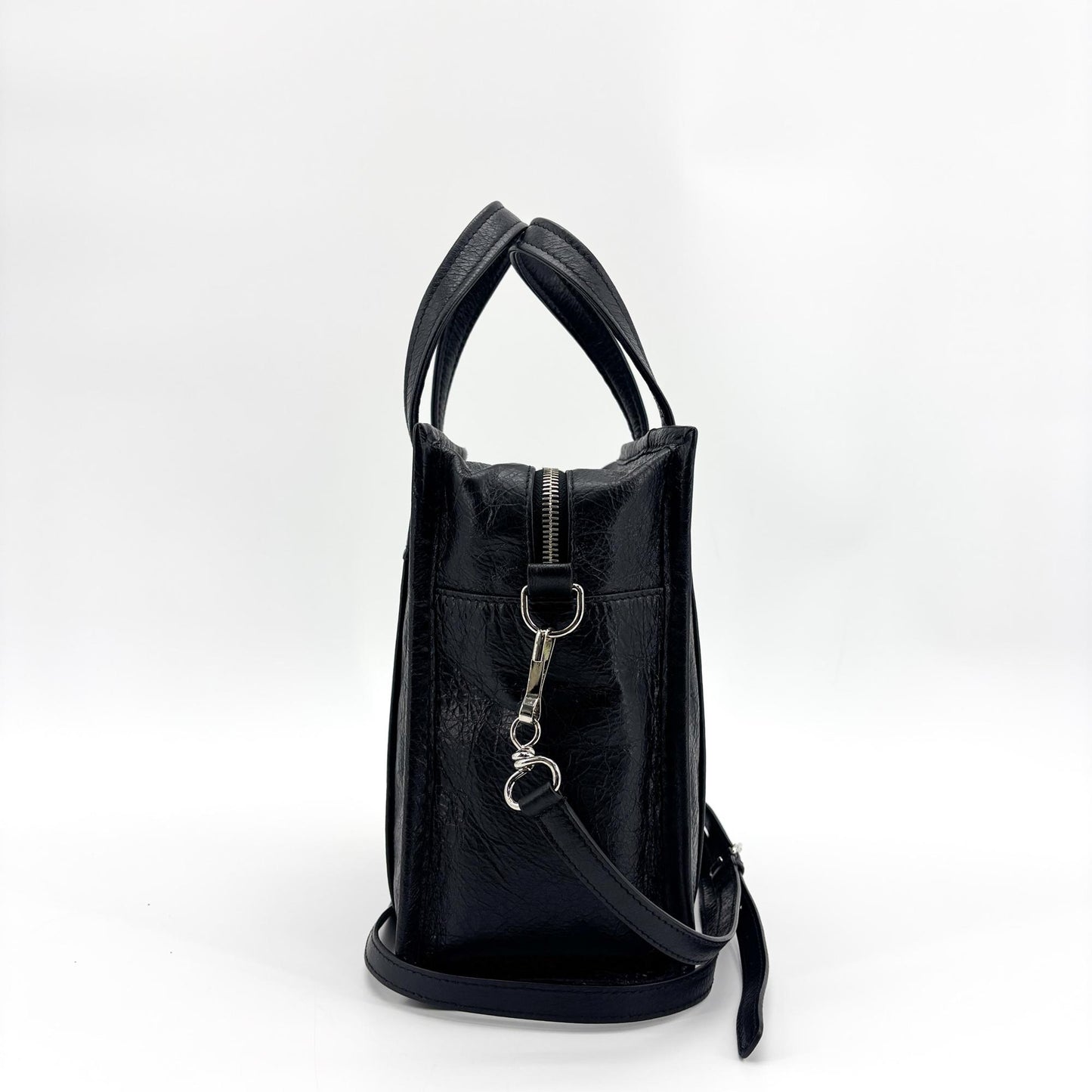 Balenciaga Bazaar Shopper XXS Tote Bag Black