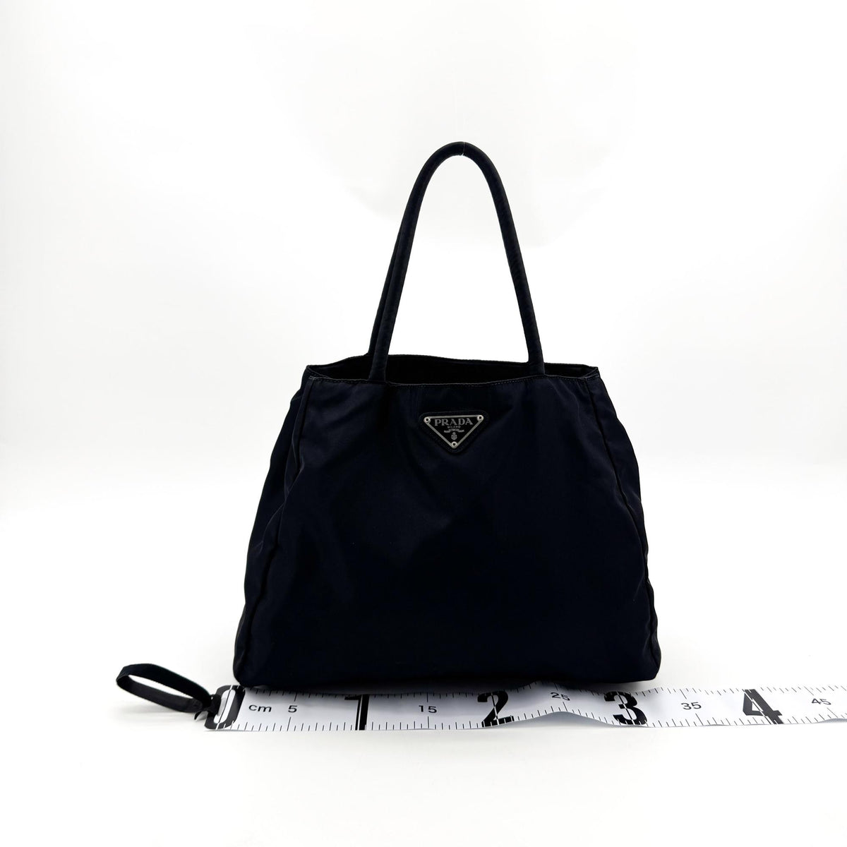 Prada Tessuto Nylon Shoulder Bag Black